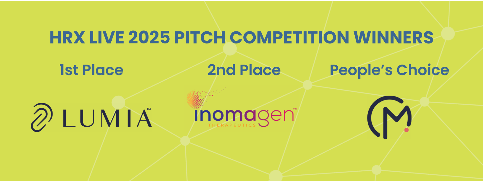 HRX 2025 Pitch Competition Winners